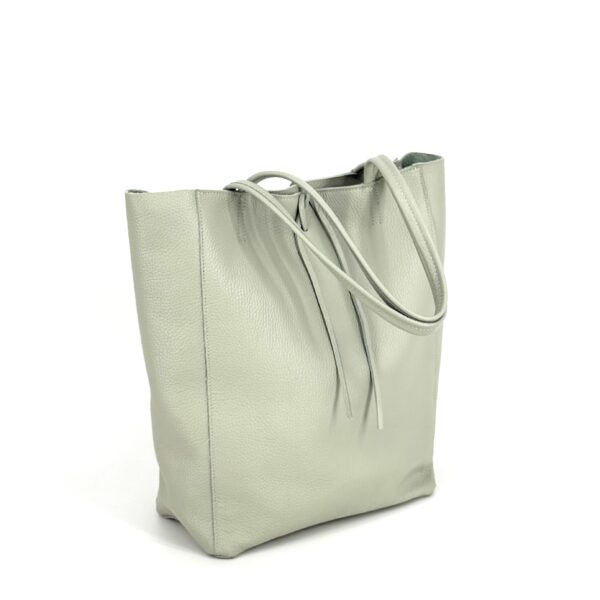 Kožená kabelka/vak z brúsenej kože Marliana