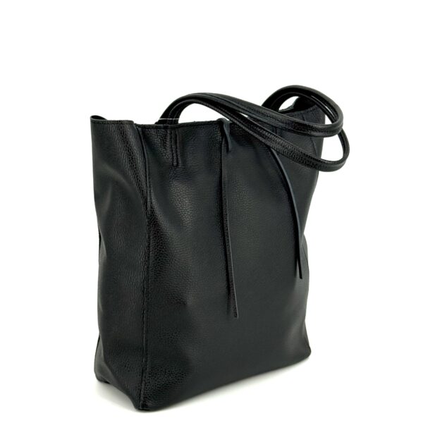 Kožená kabelka/vak z brúsenej kože Marliana